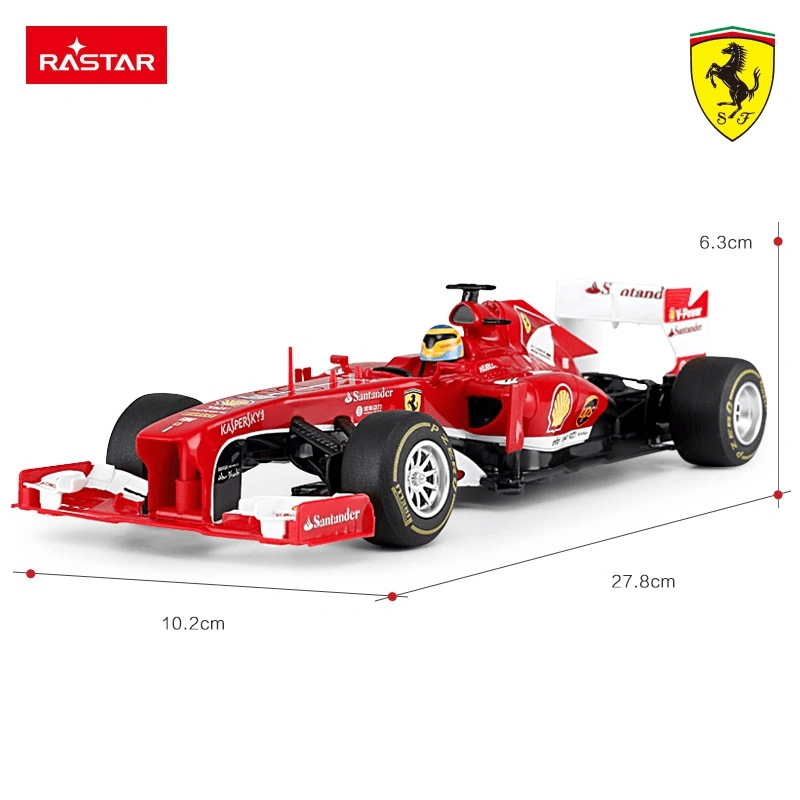 Samochód zdalnie sterowany Ferrari F1 R/C skala 1:18 Rastar 53800